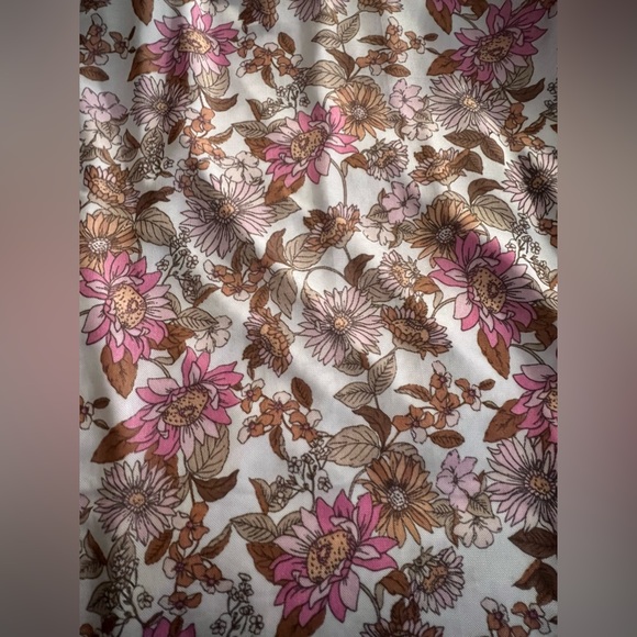NWT No Comment floral print multicolored dress. Women’s L. - Picture 6 of 8